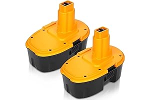 2Packs 4.5Ah DEWALT 18V Replacement Battery