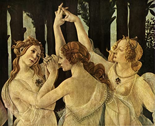 Poster Les trois grâces Botticelli créez une ambiance Renaissance italienne dans votre salon