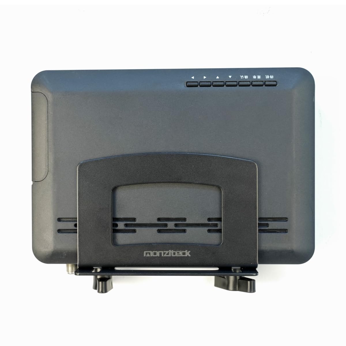 Monzlteck Adjustable Small Device Wall or Under Desk Mount |Design for Streaming Media Player, Switch, WII,Cable Boxes, Modems,Router,Power,Mini pc,mac Mini and More