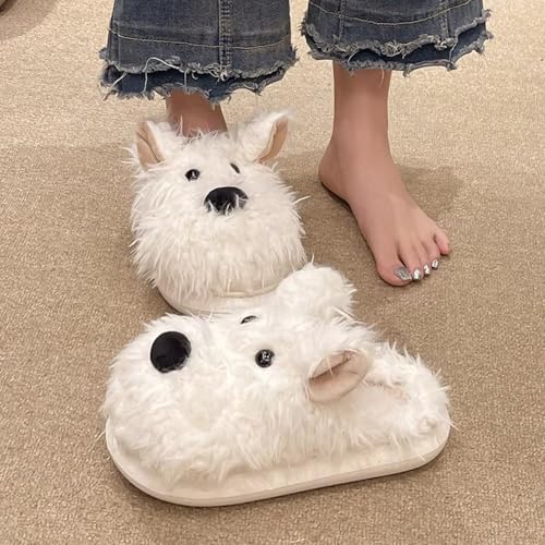 Pantoufles d'hiver pour chien chaudes à bout fermé isolant - 8