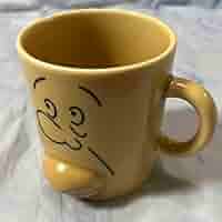 あなごさん　アニメ　サザエさんマグカップ 長谷川町子美術館 あなごさん アニメ サザエさんマグカップ 長谷川町子美術館