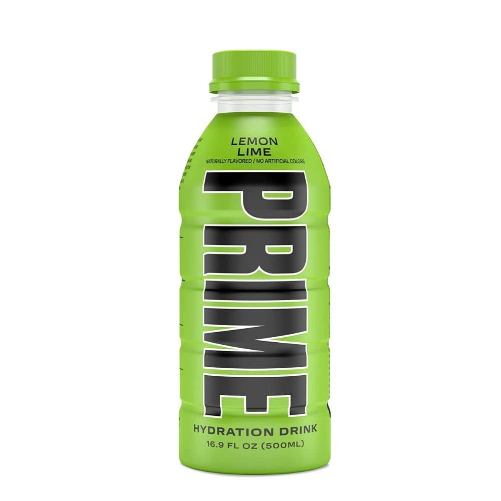 Prime Lemon Lime Hydration Drink Refreshing 500ml Beverage Amazon.in Grocery & Gourmet Foods