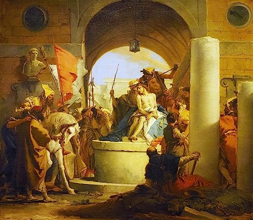 Tableau Dornenkrönung Christi Battista pour transformer un mur vide en espace d'art antique