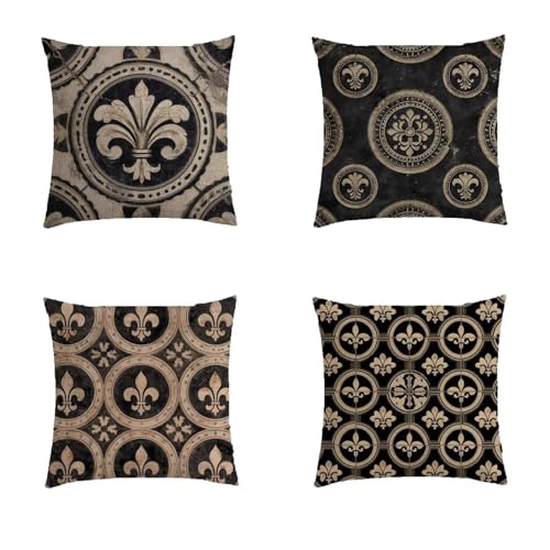 Housse coussin extérieur imperméable 50x50cm avec impression double face - 2