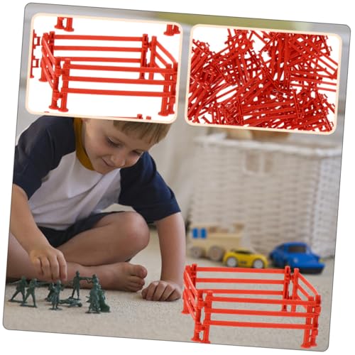 Clôture modèle pour diorama avec barrière décorative de jardin miniature - 6