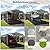 GarveeLife 12x20 ft Heavy Duty Metal Carport, Oversized Steel Car Port for Trucks, Boats, Tractors – All-Weather Protection, 780 lbs Net Weight