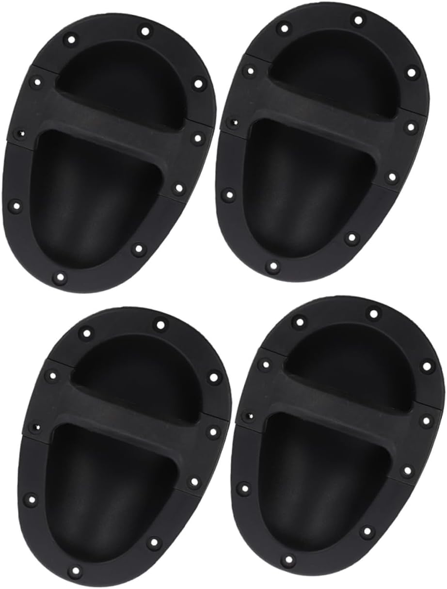 HOMSFOU 8pcs Speaker Carry Handle Replacement Side Handles for Easy Lifting and Transport of Speakers and Audio Equipment for Stage Use and Events