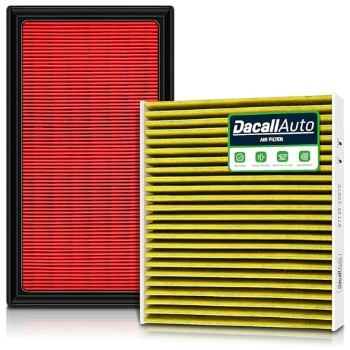 Dacall Engine & Cabin Air Filter Set for Toyota RAV4 Hybrid (2019-2025), Camry Hybird (2018-2026), Highlander Hybrid (2020-2026), Sienna Hybrid(2021-2026). ONLY 2.5L Hybrid. CA12289 CF12157 17801F0020