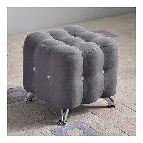 Tabourets à chaussures pour dressing et entrée chic en velours