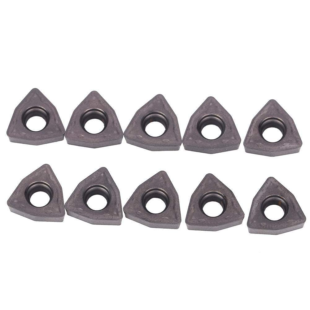 10 Pièces Lame D'insertion en Carbure Wcmt050308fn Acz330 Plaquettes de Tournage Outil de Tour CNC pour Semi-finition en Acier/foret en U