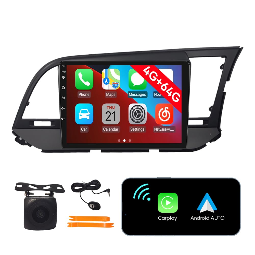 [4G 64G] Android Car Stereo FM Radio Carplay Android Auto 9