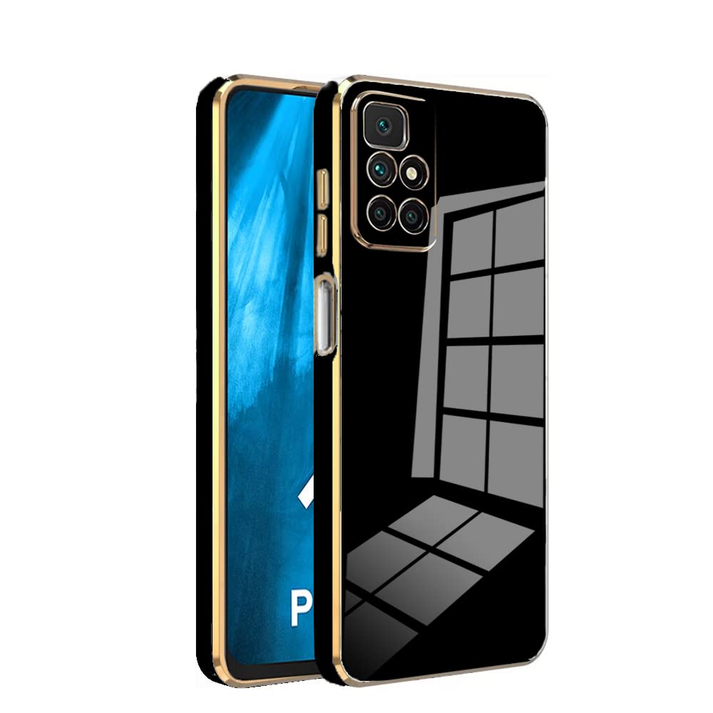 KARWAN®️ Luxury 6D Chrome Back Cover Case Compatible for Mi 10 Prime |Slim Shockproof Soft TPU | Raised Lips Protection | Camera Protection | Stylish Back Case and Cover | -Black (B0BGF24MNV) Amazon Price History, Amazon Price Tracker