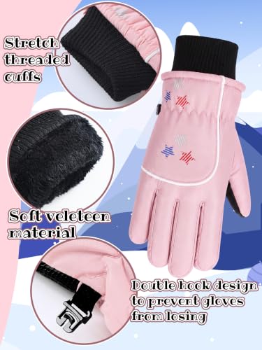 Image of Boao Winter Snow Ski Glove for Kid Waterproof