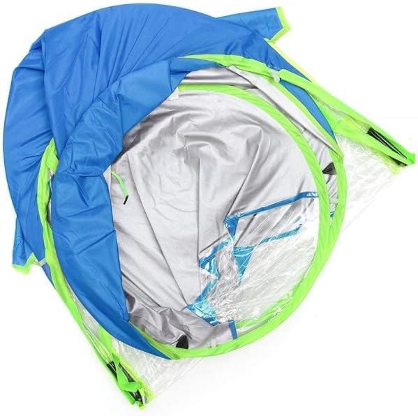 cecaro group Copertura antipioggia per moto scooter bici cappotta parasole impermeabile (Blu)
