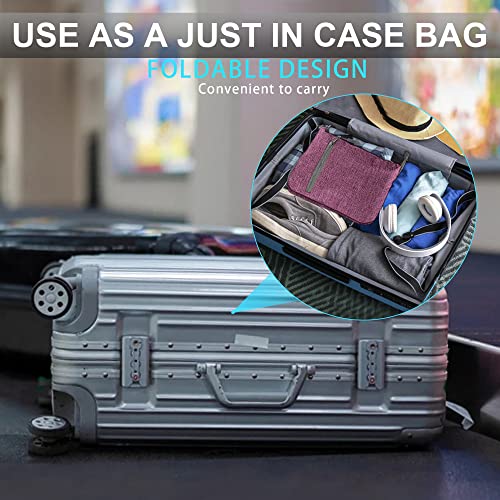 Image of Vomgomfom 65L /85L /115L Foldable Travel Duffle Bag with Shoe Compartment
