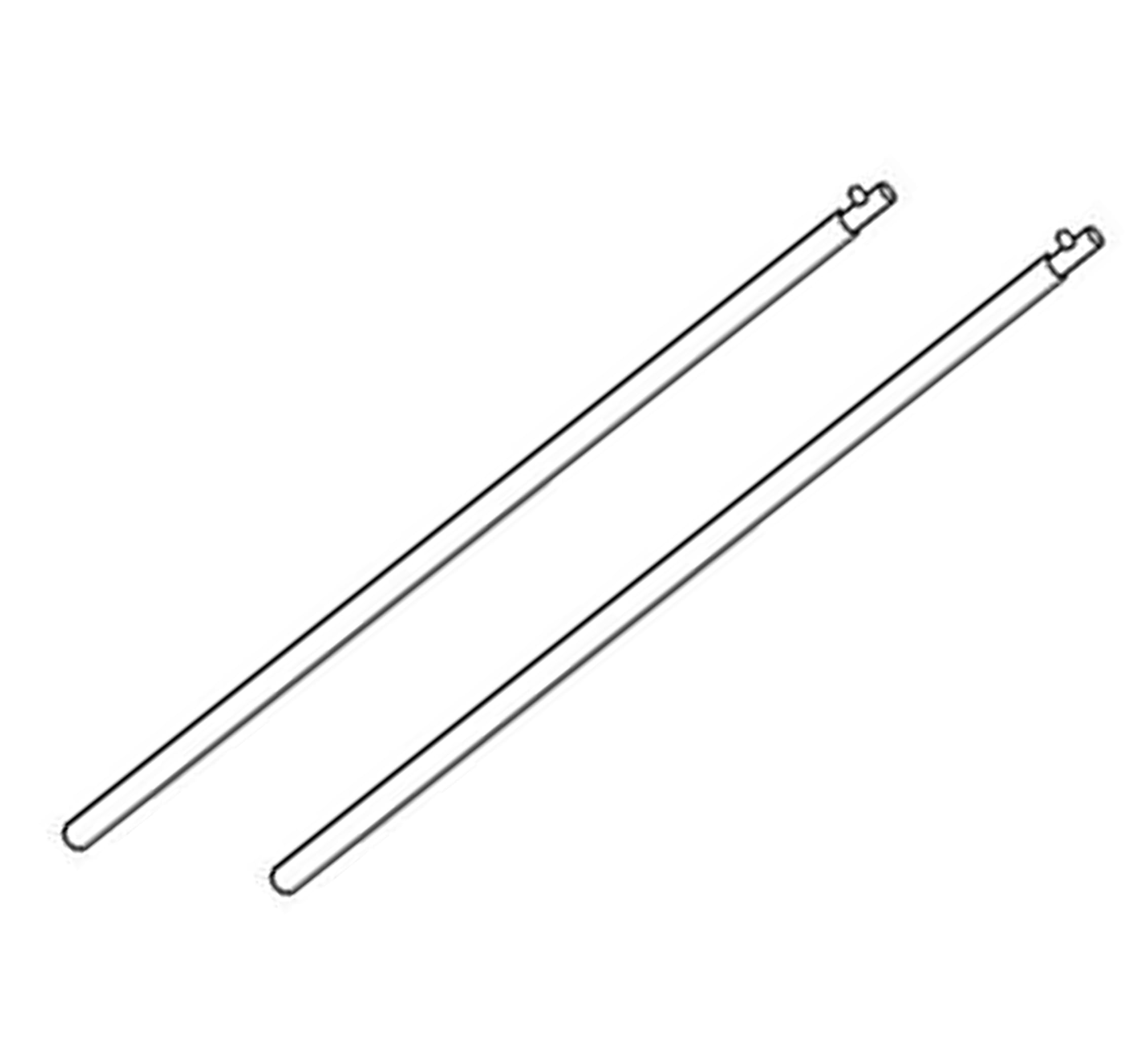 Boottique Child Garment Rack- Kids Closet Organizer- with Childrens Velvet Hangers (Extender Poles)