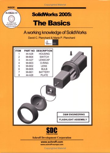 SolidWorks 2005: The Basics 1585032417 Book Cover