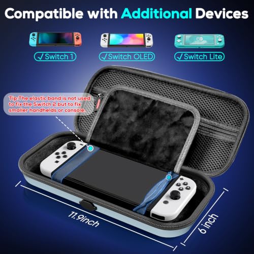 Image of Auarte [Charge Inside Carrying Case for Switch 2 Console (2025) /OLED