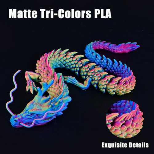 Image of OVV3D PLA Filament 1.75mm, Rainbow PLA Filament Matte Tri-Color 3D Printer Filament, Macaron 3D Printing Filament Red Yellow Blue