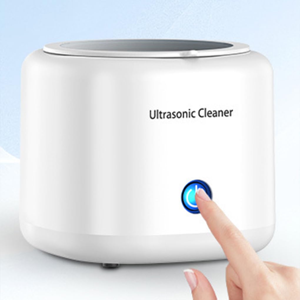 Ultraschallreiniger für Zahnprothesen Praktische Reinigungsoption Tragbarer und vielseitiger Ultraschallreiniger, Schwarz