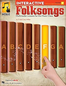 Paperback Folksongs: Multimedia Lessons for the Music Class (Expressive Arts)Book & Online Audio/Media Book