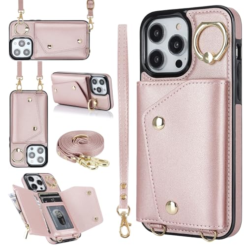 Coque bandoulière pour iPhone 15 Plus idéale pour voyager l'esprit libre