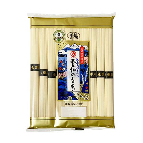 無添加 伝統 島原手延そうめん 500g（50g×10束）