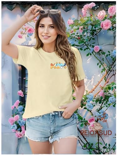 in My Mom Era Shirt for Women,Mama Shirt for Women,Funny in My Mom Era Shirt for Women Mama Graphic Tee Tops4