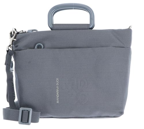 Bolso bandolera Mandarina Duck MD20 para mujer, bolso de mano funcional color Iron
