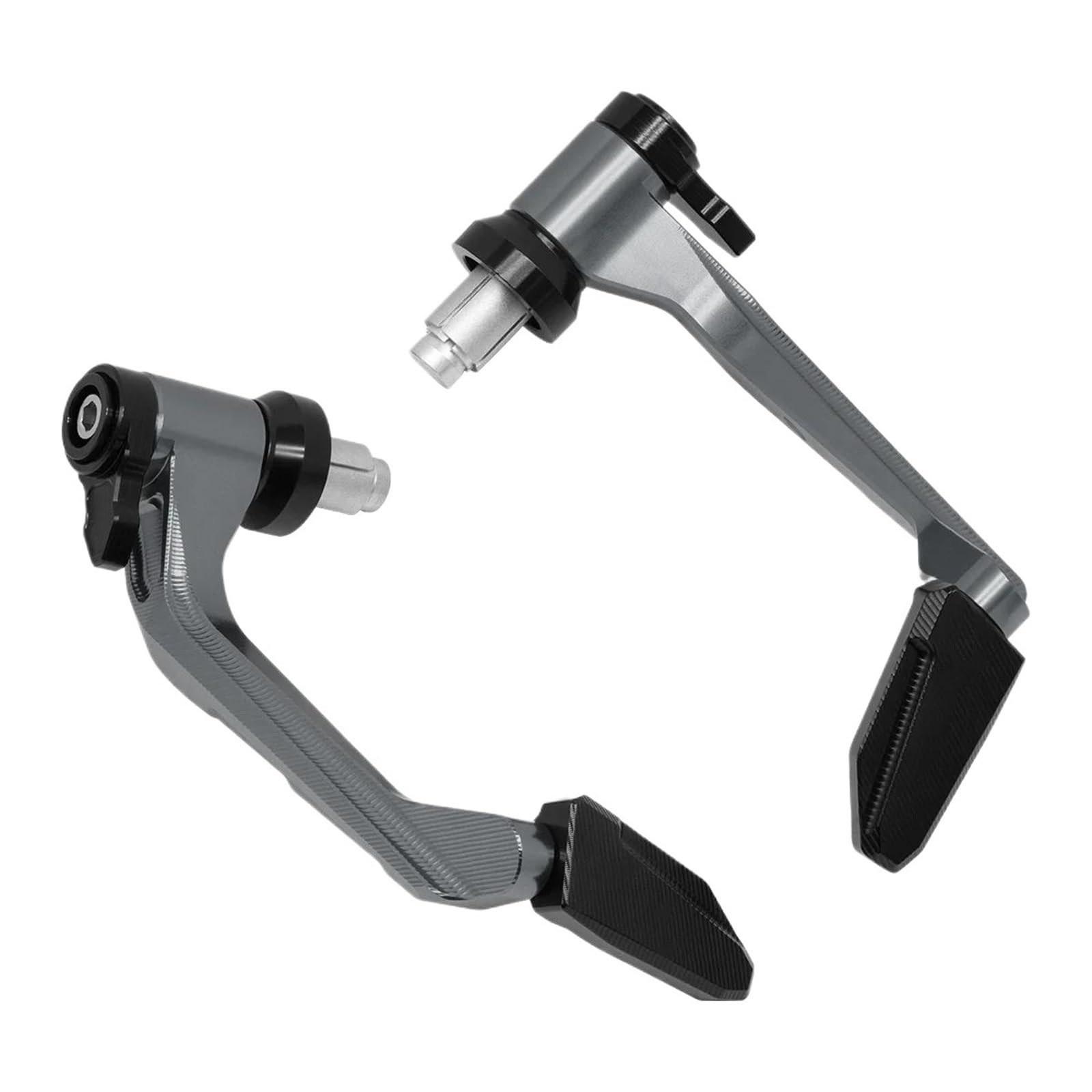 Hjtedhe Titanium Motorcycle Brake Protector Universal 7/8" 22Mm Handlebar Protectors Handguard For Motorcycle Brake Lever Guard Accessories(Titanium)