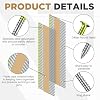 Yaocom Framing Nails, 30 Degree, Offset Round Head, Galvanized, 30 Degree Collated Framing Nails for Most 30-34 Degree, Paper Tape Collated Framing Nails, 2 x 0.113, 3000 Count