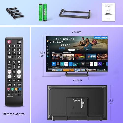 Tees 32" FHD Smart TV with Tizen OS, Dolby Audio & Netflix - Image 6