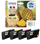 Epson 604 Pineapple, Genuine Multipack, 4-colours Ink Cartridges