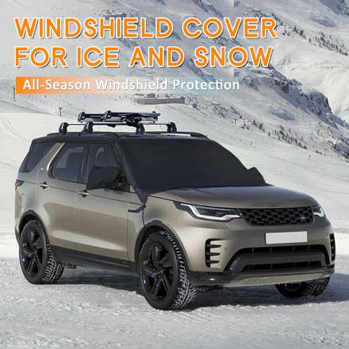 Image of Windshield Cover for Ice & Snow for Land Rover Discovery 4 LR4 Hail Guards