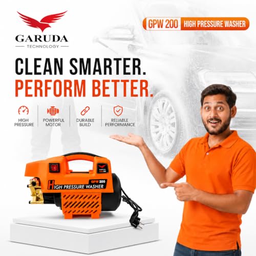 Image of Garuda GPW 200 High Pressure Washer 2400W, 200 Bar