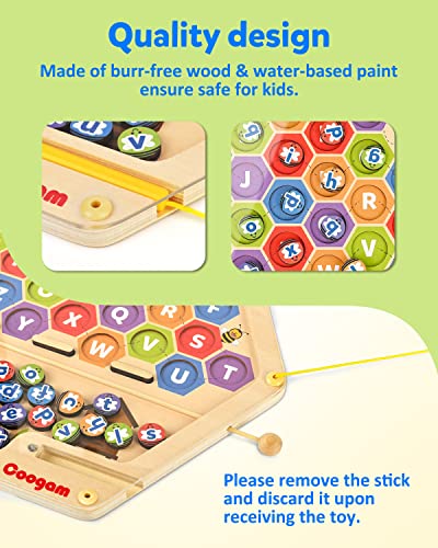 ABC Letters Matching Puzzle for 3-5 Year Olds