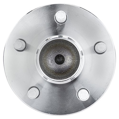 Image of TRQ Rear Left and Right Wheel Bearing and Hub Assembly Set 2 Piece Compatible with 03-08 Toyota Corolla 4 Wheel ABS 04-09 Prius 03-06 Matrix FWD 07-08 Matrix 03-06 Pontiac Vibe FWD 07-08 Vibe