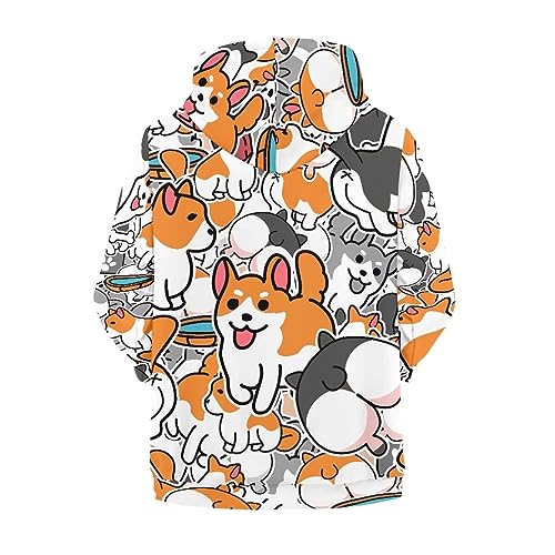 Image of Unisex Zipper Sweatshirt Boys Girls Hooded with 2 Pocket Pullover Hoodies for 6-16Y Kids