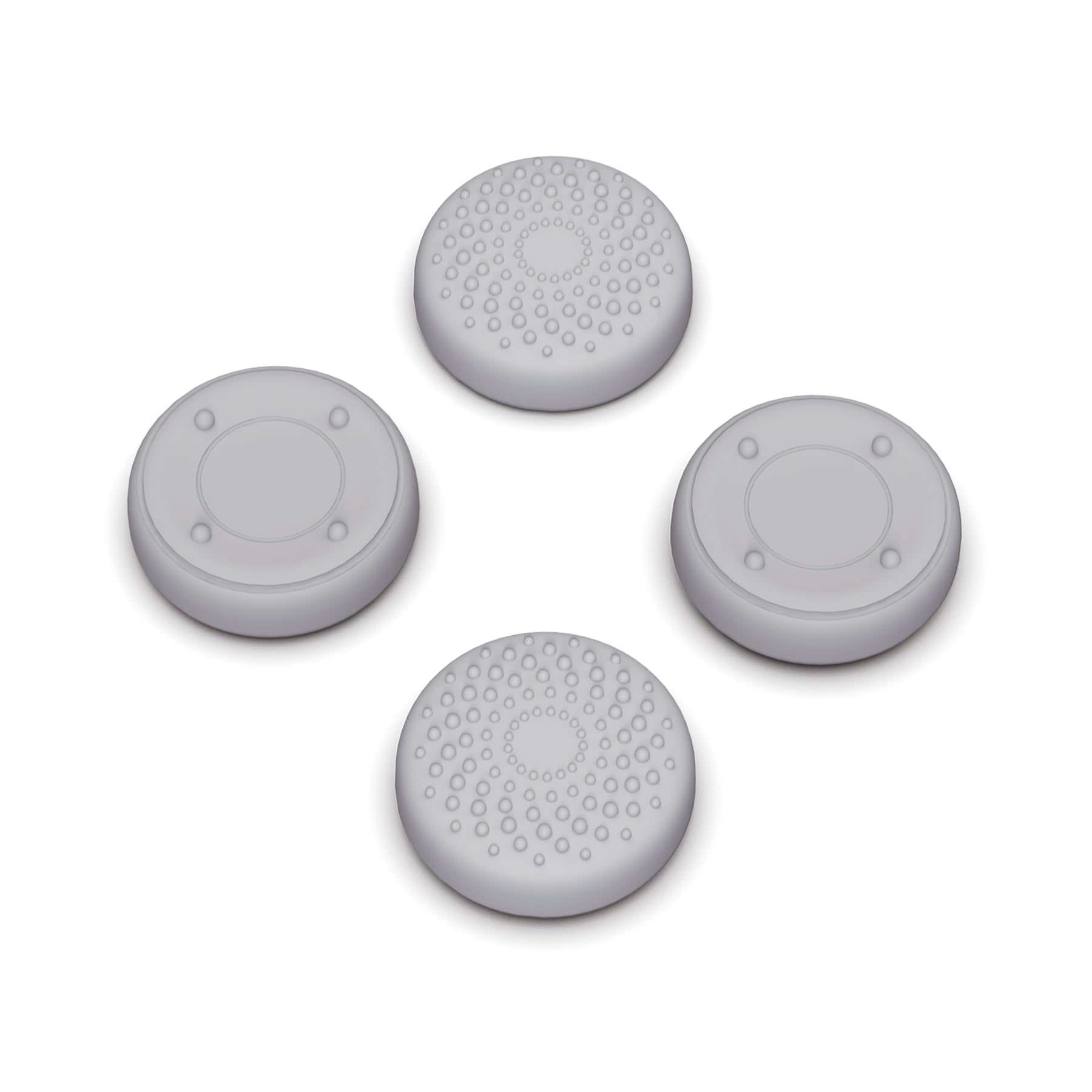 playvital Thumb Grip Caps for Steam Deck LCD, for PS Portal Remote Player Silicone Thumbsticks Grips Joystick Caps for Steam Deck OLED - Raised Dots & Studded Design Purple — view 20