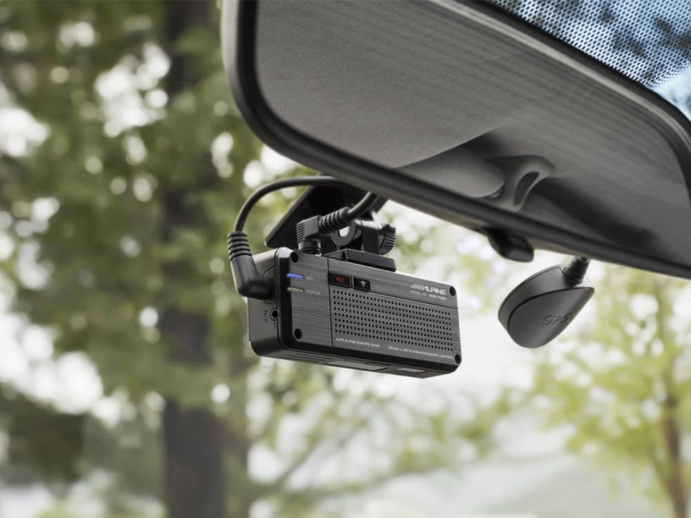 Alpine DVR-F220 Çoklu kamera seçeneğine sahip Sürücü Destekli Gelişmiş Araç Kameras