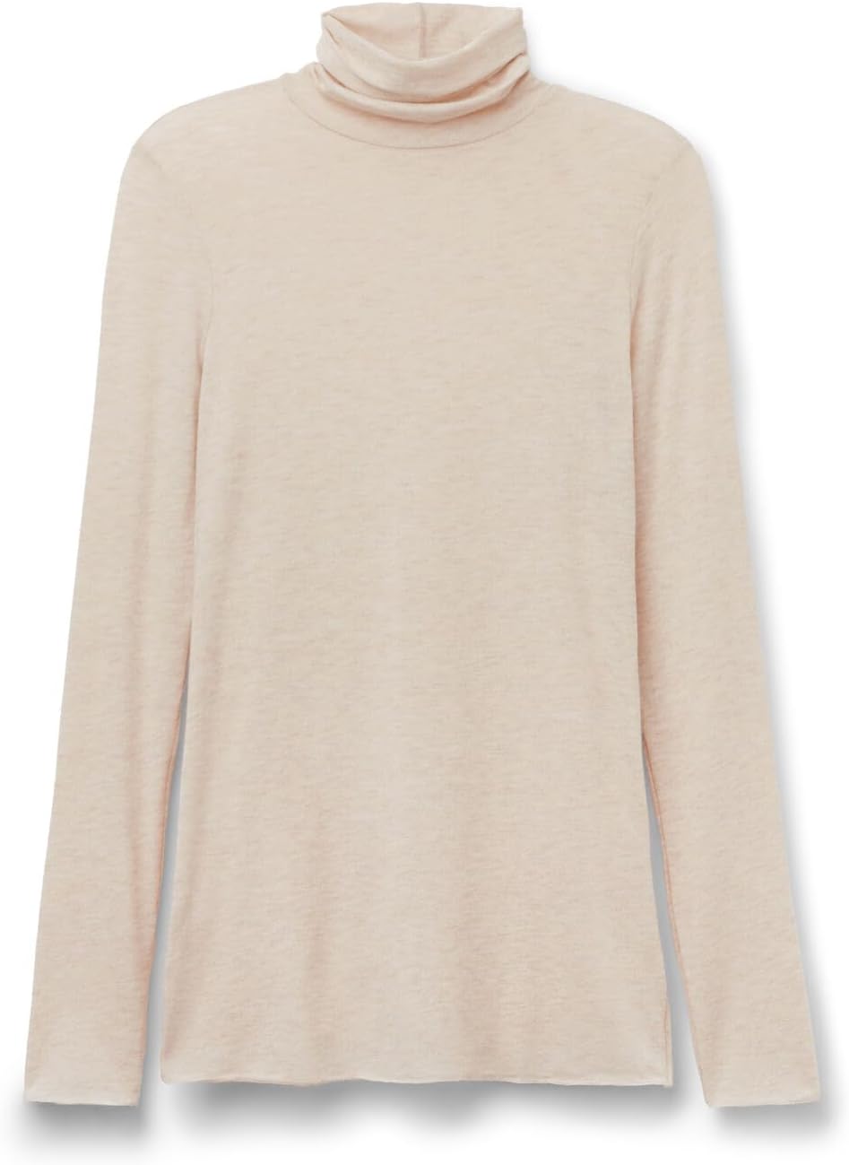 Intimissimi Woman's Sheer Modal Cashmere Ultralight High-Neck Top