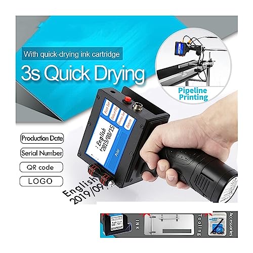 Codeur jet d'encre portable et imprimante intelligente de code QR pour colis