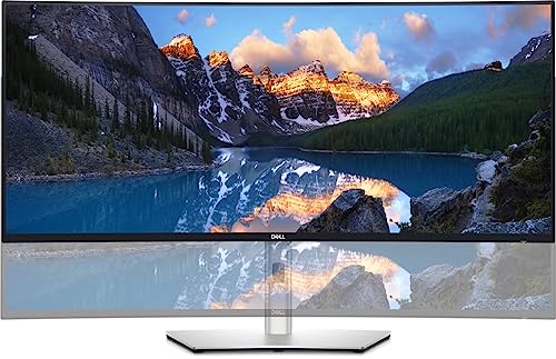 Image of Dell 38 inch (96.52 cm) UltraSharp Curved USB-C Hub Monitor-U3824DW, Resolution 3840x1600@60Hz, 2xHDMI(2.1), 2X DisplayPort(1.4), 4xUSB Type-C 3.2 Gen 2, Audio Line Out, 5xUSB Type-A, RJ45 Port, Speakers
