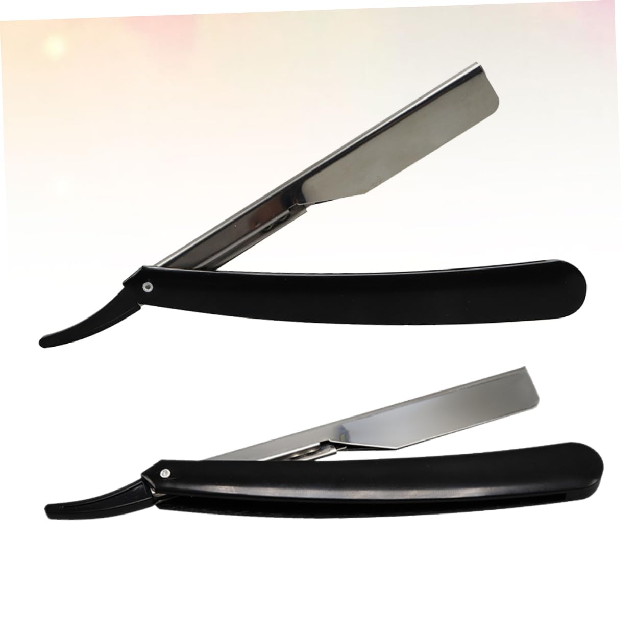 NULYLU Foldable Portable Razors 2pcs Razor Beard Shaving Safe Gentle on Skin for Travel