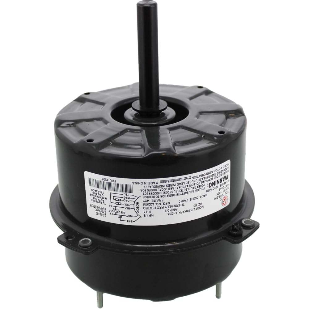 ClimaTek Upgraded Condenser Fan Motor fits Emerson K48HXFFY-3798