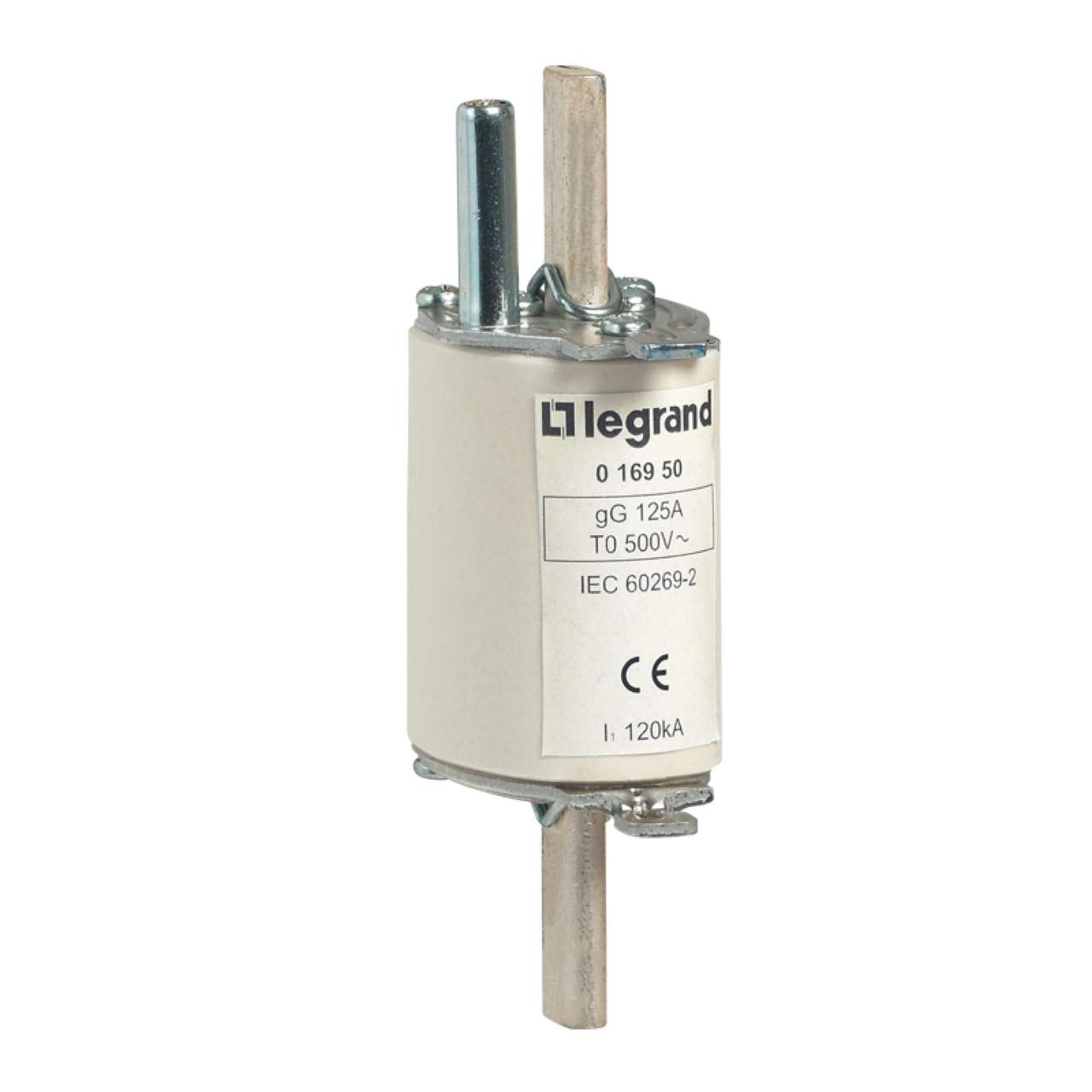 Cartouche Legrand 016845 fusible de puissance industriel à couteau type G 100A avec voyant