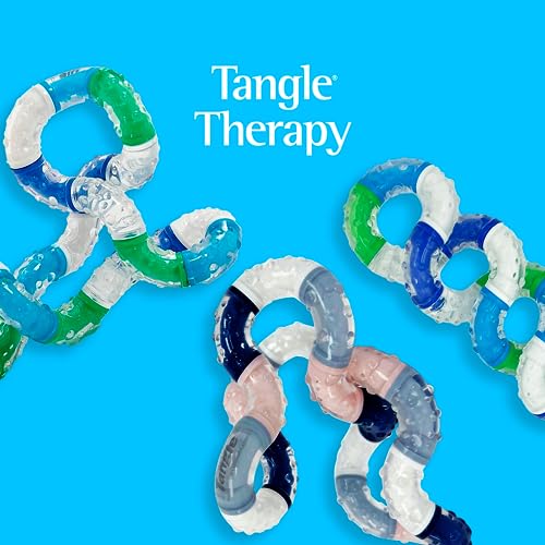 Tangle® Therapy Relax - Fidget Toy for Adults and Children - Improves Focus and Relaxes ADHD Symptoms When Played with - Quiet Fidget Toy for Work Or School - Hand Therapy Device image 10