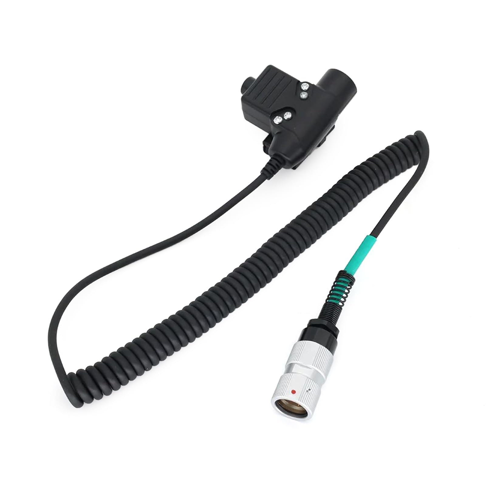 U94 PTT Adattatori Cuffie Cavo 6 Pin Plug PTT WalkieTalkie Connect per PRC152 U94 Cuffie Adattatori WalkieTalkie