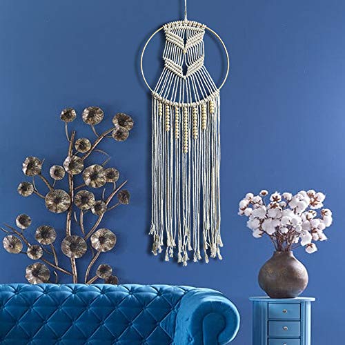 image for iceagle Dream Catchers for Decoration - Boho Macrame Wall Hanging Hand