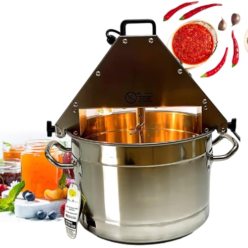 Mezclador de calefacción comercial con agitación automática y raspador para cocinar en restaurantes y fábricas de alimentos